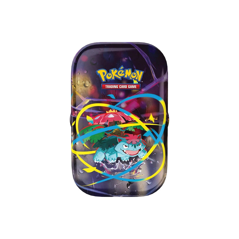 Pokémon TCG: Mega Evolution—Mega Heroes Mini Tin [Mega Venusaur] – 2 Booster Packs