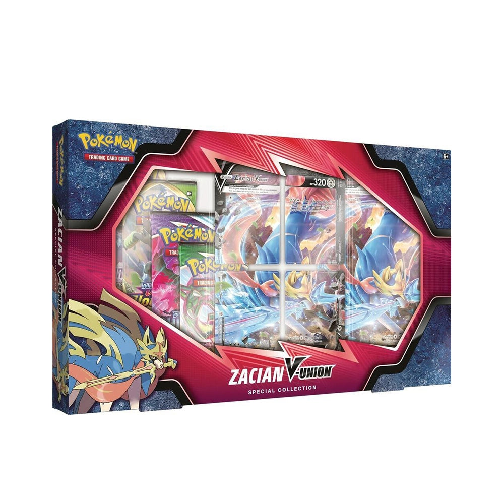 Pokémon TCG: Zacian V-UNION Special Collection – 4 Booster Packs