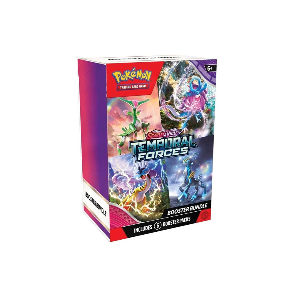 Pokémon TCG: Scarlet & Violet—Temporal Forces Booster Bundle – 6 Booster Packs