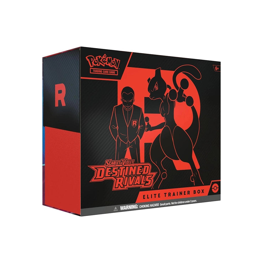 Pokémon TCG: Scarlet & Violet—Destined Rivals Elite Trainer Box – 9 Booster Packs