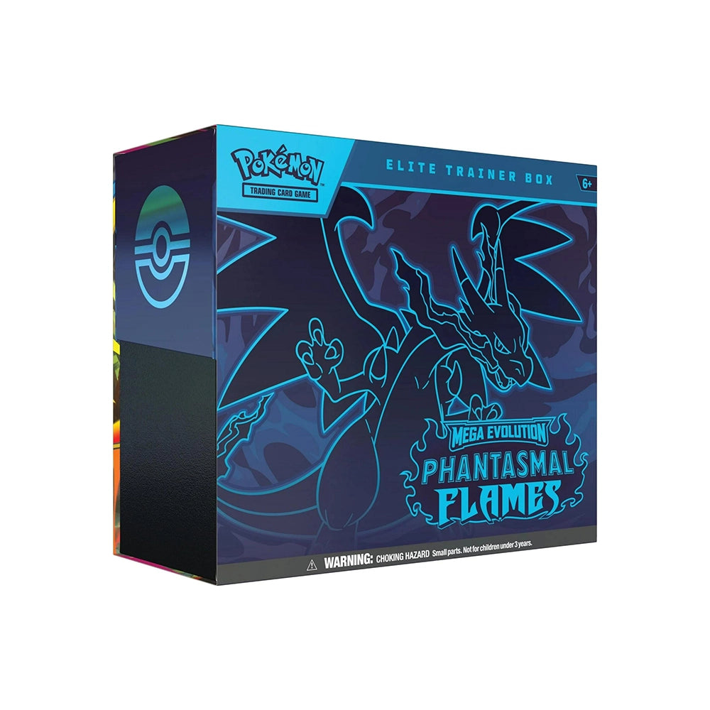 Pokémon TCG: Mega Evolution—Phantasmal Flames Elite Trainer Box – 9 Booster Packs